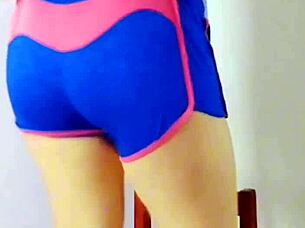 story of a mexican girl getting surprised by her neighbor in shorts during an outdoor encounter