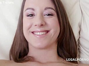 Gabriella Enjoys Intense Double Anal