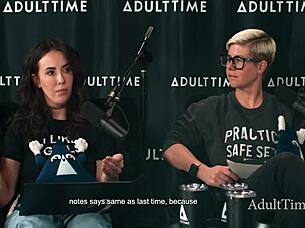 in a candid casting interview the pornstar reviews her spreadsheet tallying 150-200 encounters with detailed spreading insights