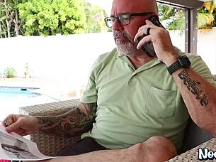 Sweet reward MISTY ADDAMS HARDCORE SEX with intense BLOWJOB and CUMSHOT