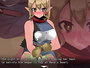 i dominate as tall elf in intense face sitting scene