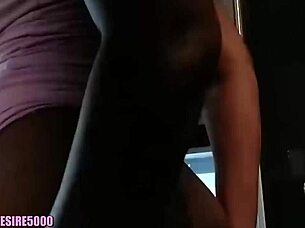 damn, perfect milf with big ass worships her curves in a wet shower scene 🔥🚿