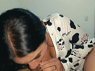 In a casual tale, stepson reassures about desires while offering help with intimate needs