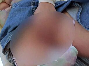 Married woman feels thrill from outdoor activity in full German video