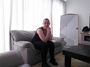 Lesbian Babe Borrows Cock To Test Bisexual Urges