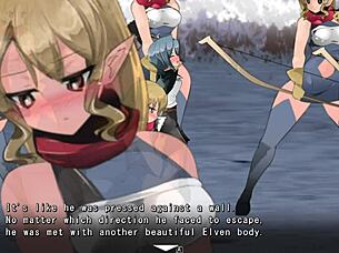 i dominate as tall elf in intense face sitting scene