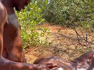 I crave that dripping wet pussy creampie in outdoor ebony homemade passion