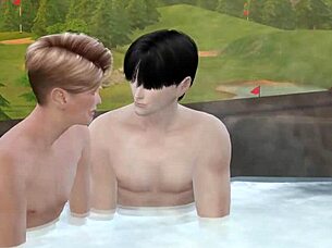 Hot Gay Model Group Sex Action