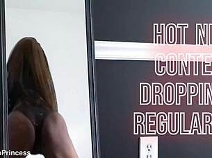 TWEEK SOMETHIN' WITH EBONY ASS SHAKING IN SEXY LINGERIE COSTUMES!