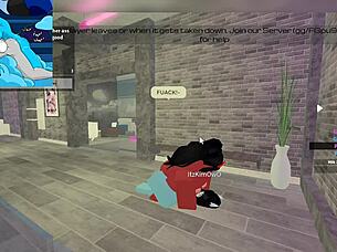 Demon Pounds Huge Futa Cock in Intense Fuck Session