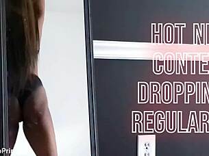 TWEEK SOMETHIN' WITH EBONY ASS SHAKING IN SEXY LINGERIE COSTUMES!