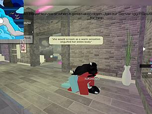 Demon Pounds Huge Futa Cock in Intense Fuck Session