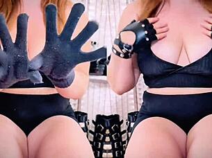 Oh man, i just love showin off my vintage fetish wear collection, ya know?