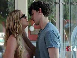 Hey, you think this busty step mom craves young dick for rough pussy pounding?