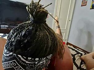 Danaxmuscles engages in intense interaction with the neighbor through sucking and fucking.