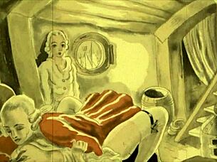 vintage erotic drawings from antique retro collections with hairy details 😊🖼️