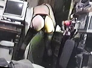 Emotional Encounter with Stockings and Ass in Paid Scene