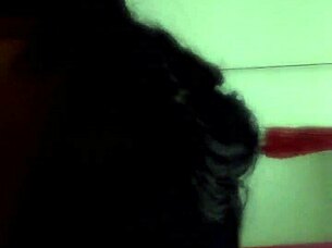 Mexican Latina friend sucks big cock with passion