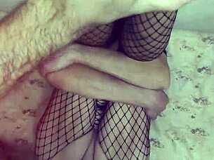 Amateur couple films at home