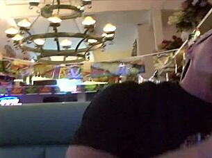 brunette milf kimberly franklin suggests anal ride