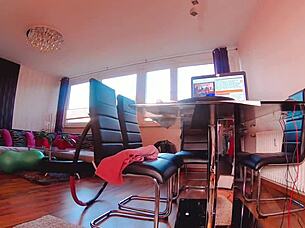 What Happens When A Big Ass Milf Twerks, Strips, And Rides Reverse Cowgirl?