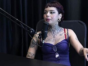 best moments of annie clementine in preliminares podcast with bia hot part 2