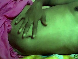 Beautiful indian wife experiences intense squirting orgasm