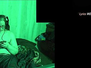 Curvy BBW With Glasses Strips Naked At Lake House