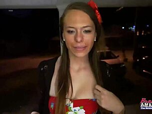 Petite Busty Cloe Sucks Cock and Gets Wet Pussy Drilled Deep