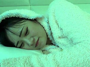 uncensored japanese 18-year-old suzu-chan with big natural tits gets shaved pussy creampie after teasing