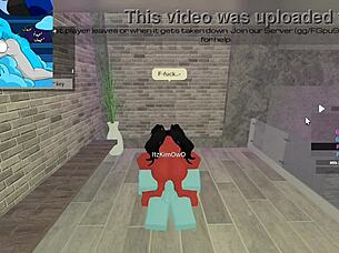 Demon Pounds Huge Futa Cock in Intense Fuck Session