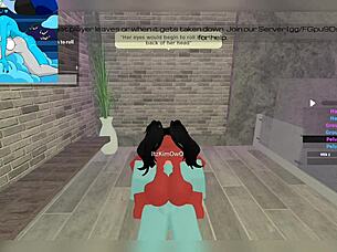 Demon Pounds Huge Futa Cock in Intense Fuck Session