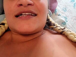 Solo big ass Latina tests magic wand from young lover