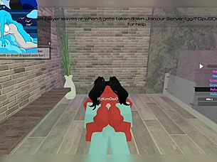 Demon Pounds Huge Futa Cock in Intense Fuck Session