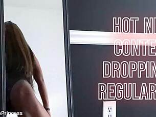 TWEEK SOMETHIN' WITH EBONY ASS SHAKING IN SEXY LINGERIE COSTUMES!