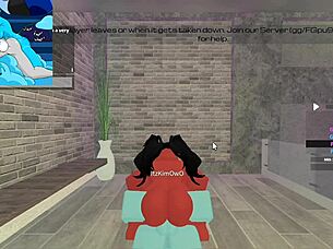 Demon Pounds Huge Futa Cock in Intense Fuck Session