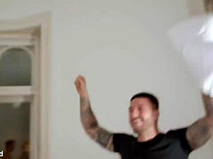 In a wild domination scene, Raul's Bud and Jimmy Bud deliver hardcore sex with multiple squirts