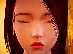 Redhead Teen's Big Tits In Family Game Twist