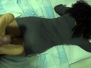 Neighbor Gives Secret Footjob Cum