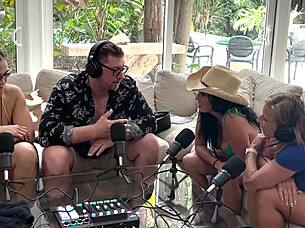 Oh wow, cruising around with abi james and sunni daize in this steamy swinger milf group adventure 😏🚗