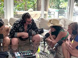 Oh wow, cruising around with abi james and sunni daize in this steamy swinger milf group adventure 😏🚗