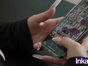 The big tits lawyer with enormous ass helps her client, a hung guy, get out of jail by banging hard in her office.