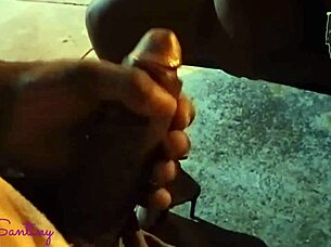 Big Tits Prostitute Sucks Black Monster Cock After Fight With Husband In Public Square