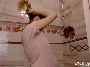 gorgeous young anetta gets horny masturbating in the shower with adorable fetish vibes