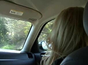 blonde slut diana doll in lingerie and heels bends over for deep anal with giant cock gaping her asshole