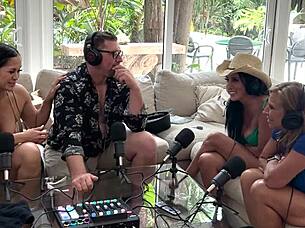 Oh wow, cruising around with abi james and sunni daize in this steamy swinger milf group adventure 😏🚗