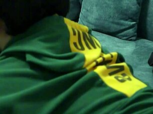 innocent asian teen gets her tight pussy licked and fisted in homemade dorm room until squirting everywhere