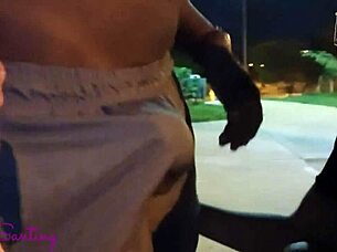 Big Tits Prostitute Sucks Black Monster Cock After Fight With Husband In Public Square