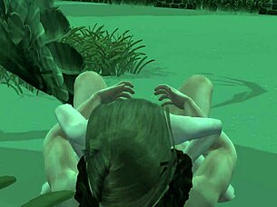 Come on, tie me up and make me submit to your rough domination in this wild fantasy scene!