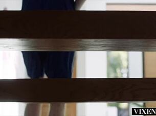 Voluptuous Blonde Milf Heidi Enjoys Licking Balls Before Riding In Missionary